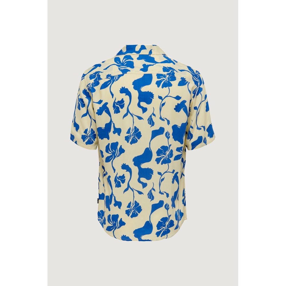 Only & Sons bicolor viscose shirt